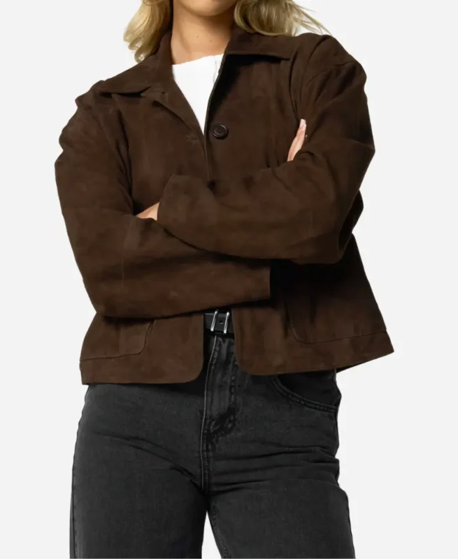 Women’s Brown Suede Jacket