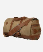 Premium Canvas Oversized Weekend Bag - Brown