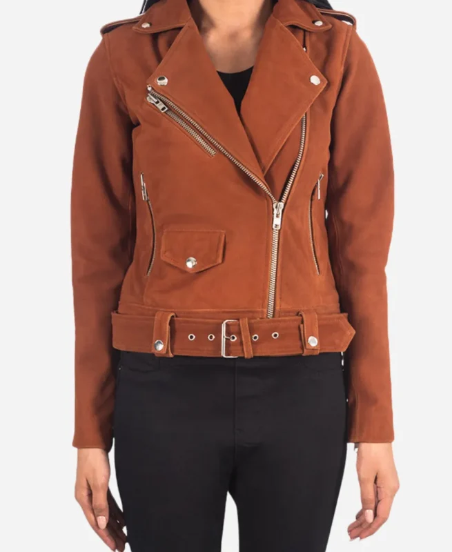 Alison Suede Brown Jacket