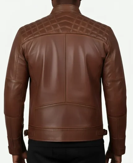 Cafe Racer Leather Jacket