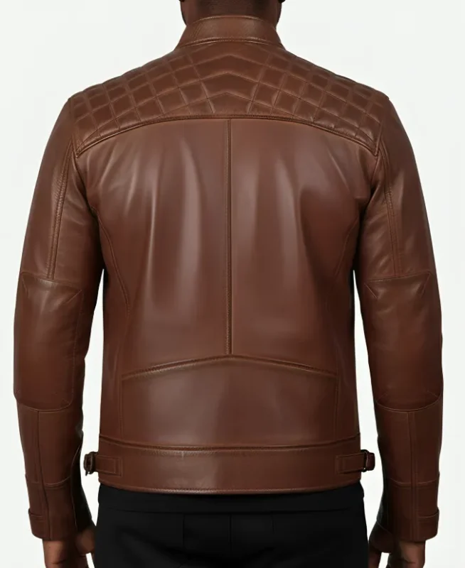 Cafe Racer Leather Jacket