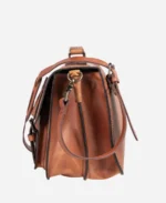 Classic Brown Leather Briefcase