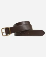 Classic Wide Brown Leather Belt