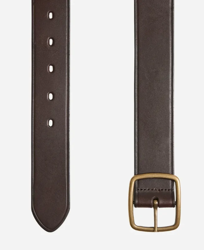Classic Wide Leather Belt