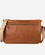 Handmade Brown Leather Messenger Bag