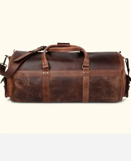 Legendary Leather Travel Duffle Bag