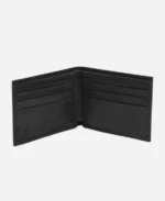 Luxury Bifold Black Leather Wallet