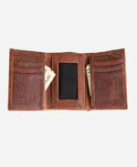 Luxury Leather Trifold Wallet