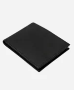 Men's Luxury Bifold Leather Wallet - Black