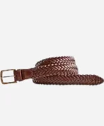 Men's Premium Leather Braided Belt