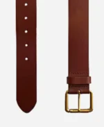 Men's Premium Wide Brown Leather Belt