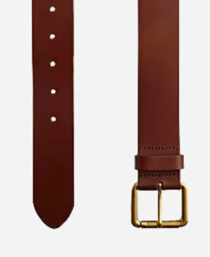 Men's Premium Wide Brown Leather Belt