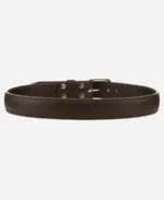 Men's Single Side Leather Tow Belt - Brown