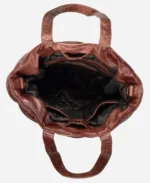 Premium Bridger Brown Leather Tote Large
