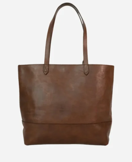 Premium Madison Leather Tote Bag