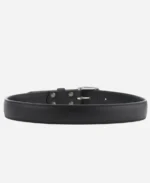 Single Side Leather Tow Belt - Black