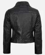 Women Black Biker Style Jacket