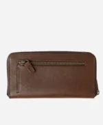 Women Classic Leather Wristlet Wallet - Popular Jacket