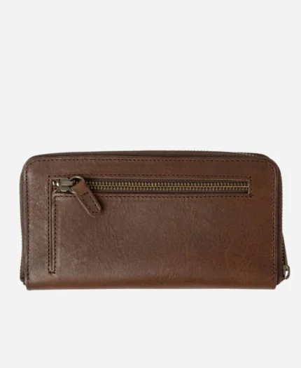 Women Classic Leather Wristlet Wallet - Popular Jacket