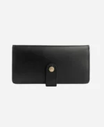 Women Lixury Bifold Black Wallet