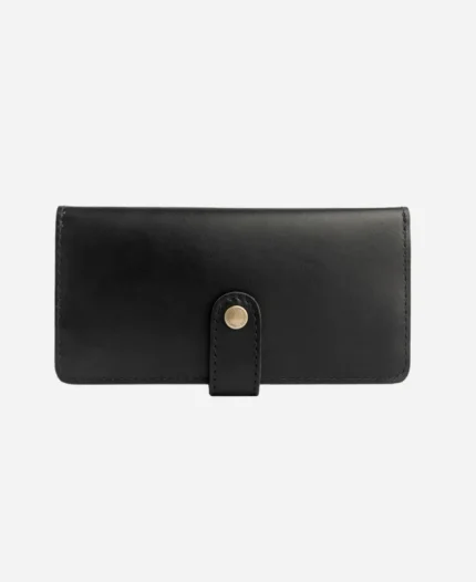 Women Lixury Bifold Black Wallet