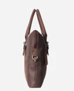 Women's Classic Brown leather Laptop Bag
