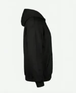 Black Pullover Hoodie for Men | Red Logo – Popular Jacket