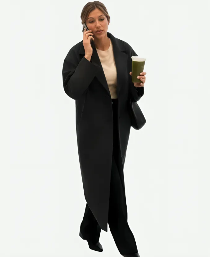 Anna Pigeon Molly Pigeon S01 Coat Anna Pigeon Molly Pigeon S01 Wool Coat