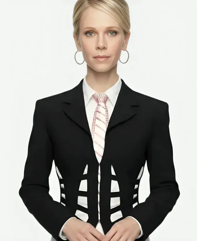 Juno Temple Ted Lasso S04 Black Blazer