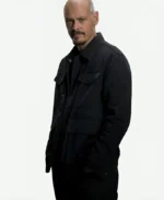 Mr Inbetween Tv Series Scott Ryan Blue Wool Jacket